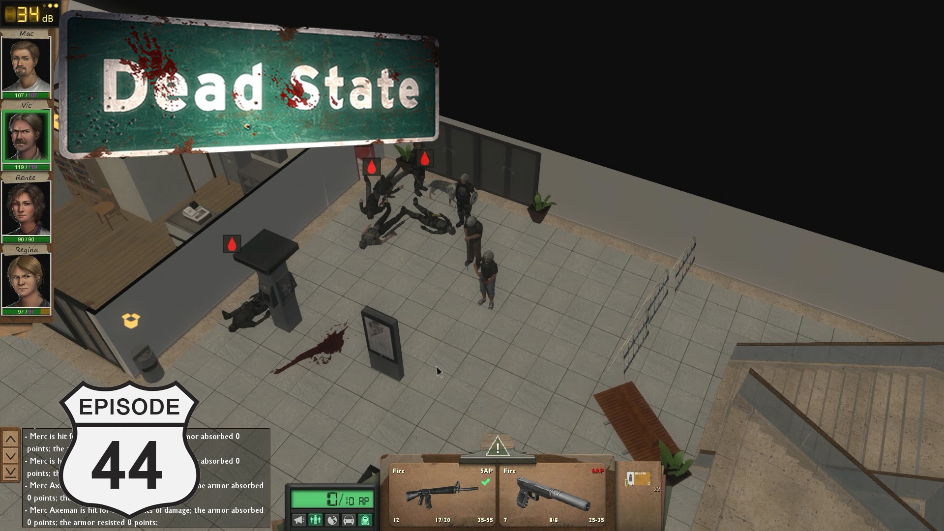 Dead State Let S Play Gameplay Episode 44 Austin Outskirts Part 3 Macghriogair