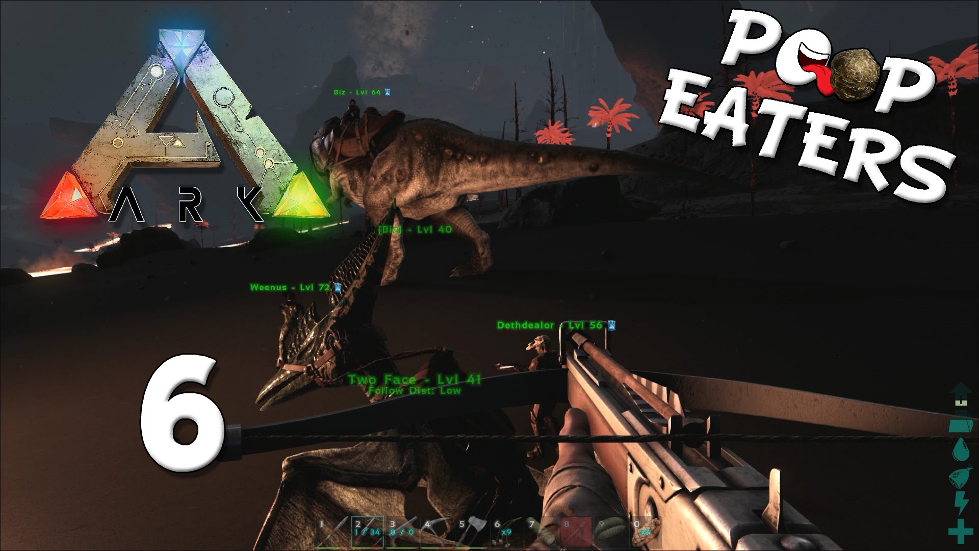 Let's Play Ark Survival Evolved Episode 5: The Poop Eaters 