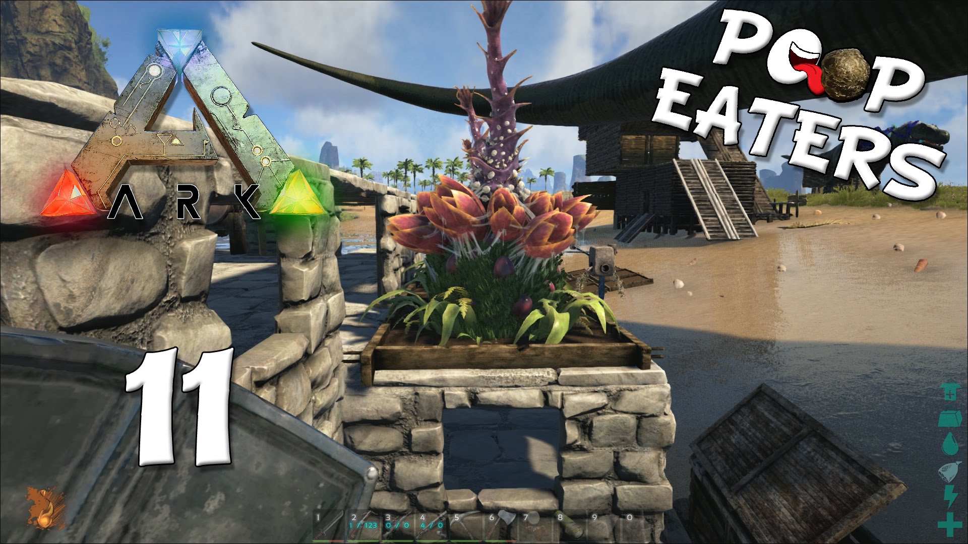 Let's Play Ark Survival Evolved Episode 11: Small Tour and 