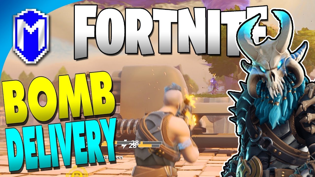 bomb delivery deliver the bomb mission let s play fortnite save the world gameplay ep 5 macghriogair - fortnite save the world youtube videos